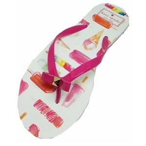 Kate Spade Nadine Mini Popsicle Print Flip Flops